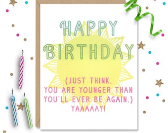 Best friend Birthday, Mom Birthday Card, Dad Birthday Card, Witty Mom Card, sarcastic dad card, Birthday Him, Birthday Her, gift for mom
