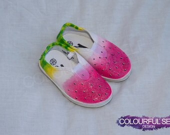 infant watermelon shoes