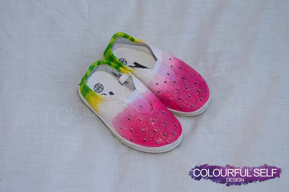 infant watermelon shoes