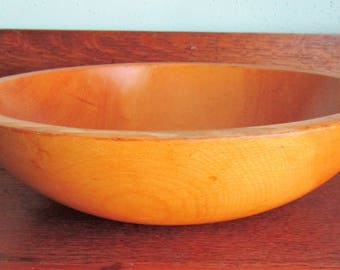 Vintage Munising Wooden Bowl