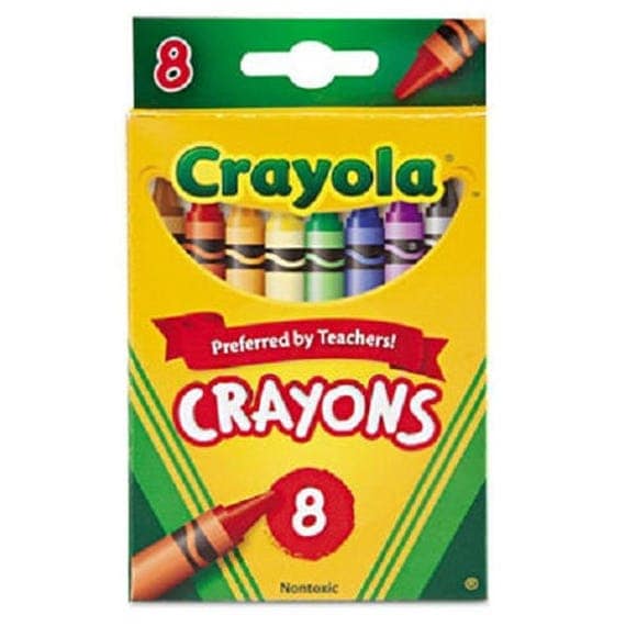 Crayola Classic Color Crayons 8 Count each Pack of 12 Total 96