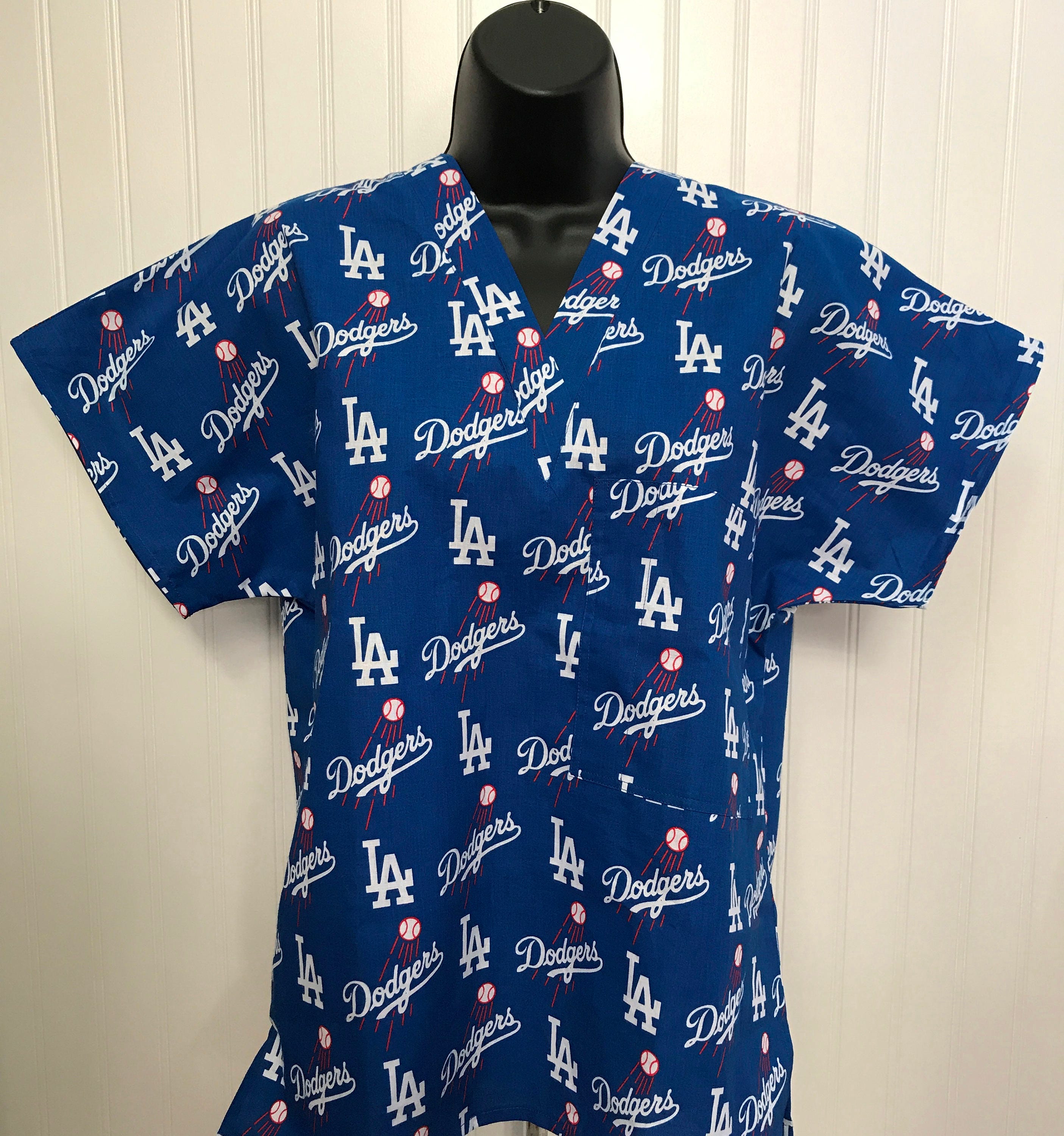 Los Angeles Dodgers Baseball Medical Nursing Relaxed Fit