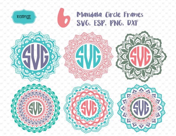 Free Free 327 Monogram Flower Mandala Svg SVG PNG EPS DXF File