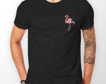 Flamingo t shirt | Etsy