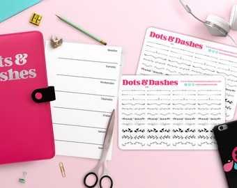 B58, Border stickers, divider stickers, vertical space dividers, pretty divider, eclp, life planner dividers, deco stickers