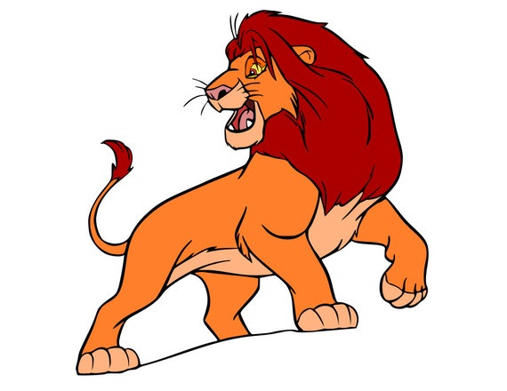 Download Simba and Nala Lion King svg files