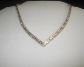 O-26 Vintage Necklace 925 silver choker