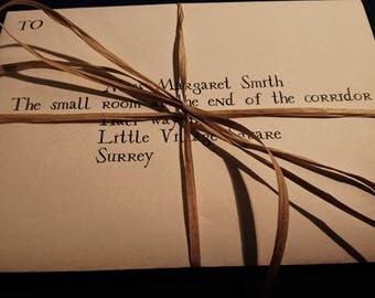 Personalized Wizard Acceptance letter with free travel ticket
