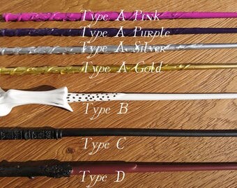 Wizards Wand with Personalized Acceptance Letter. Plus free spells list and wand guide.