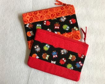 Owl Zipper Pouch