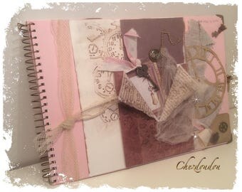 40 steampunk album or journal pages A4 format