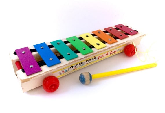 fisher price classic pull a tune xylophone