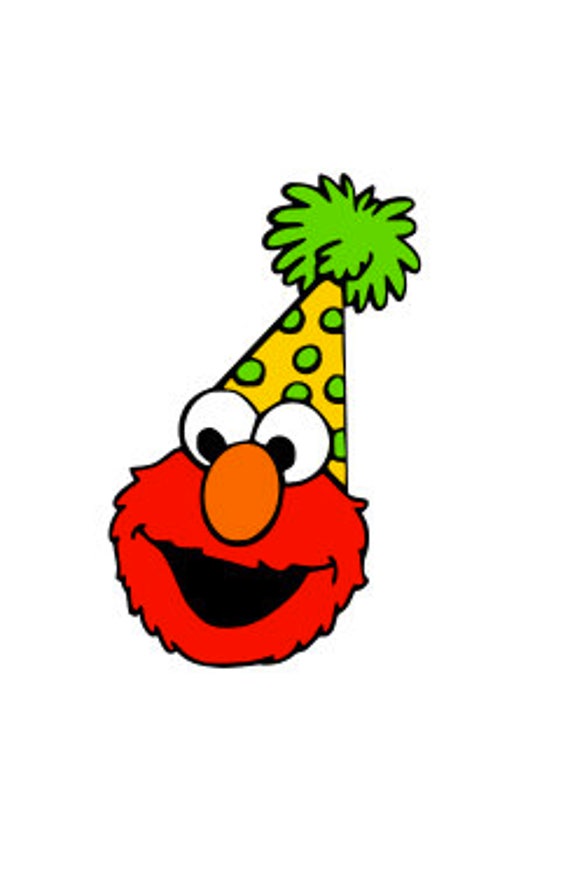 Download Elmo Birthday SVG 6 LAYERS