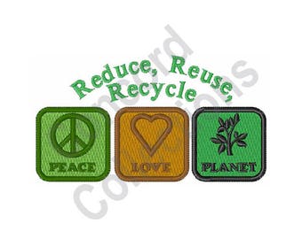 Reduce reuse recycle | Etsy