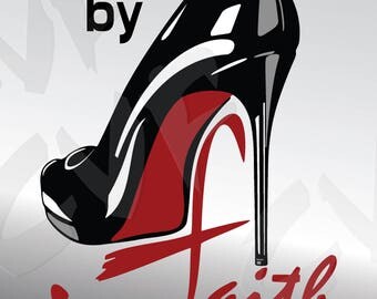 walk by faith sneakers