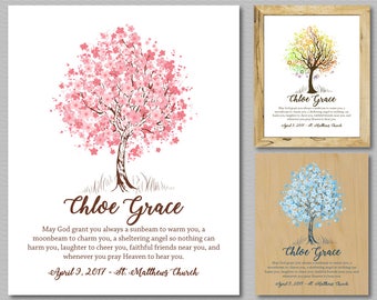 Baptism Gift Boy Baptism Gift for Boy Baptism Decorations, Baptism for Boy Baptism Thank You Art Print Card Souvenirs, Nursery Boy Decor Art