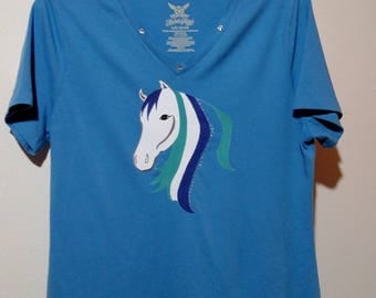 turquoise blue shirt combination