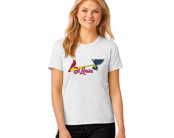 blues cardinals mashup shirt