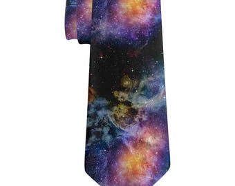 Galaxy All Over Neck Tie