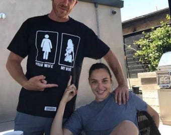 Wonder woman shirt, your wife my wife shirt, Wonder Woman movie.