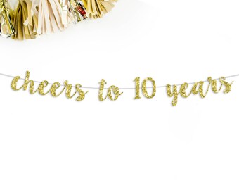 Cheers to 10 years | Etsy