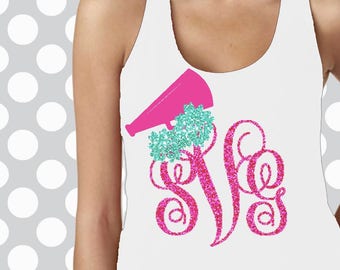 Cheer svg, cheerleader svg, cheer monogram svg, football SVG, cheerleading svg, dxf, eps, cheerleader cut file, Cheer Mom SVG, cheer cricut