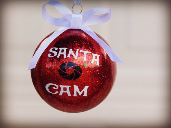 Santa Cam Ornament