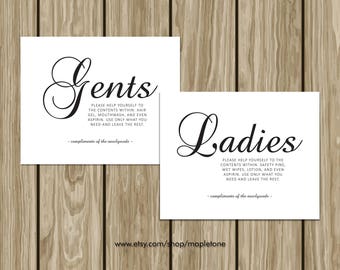 Wedding Bathroom Kit Sign wedding bathroom | etsy Wedding Bathroom Kit Sign wedding bathroom | etsy