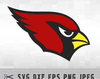 Arizona Cardinals SVG DXF PNG Logo Layered Vector Cut File Silhouette Studio Cameo Cricut Design Template Stencil Vinyl Decal Transfer Iron