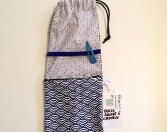 storage for hair brush case
