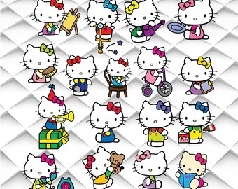 Png hello kitty | Etsy