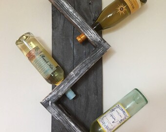 Antiqued Wine Rack