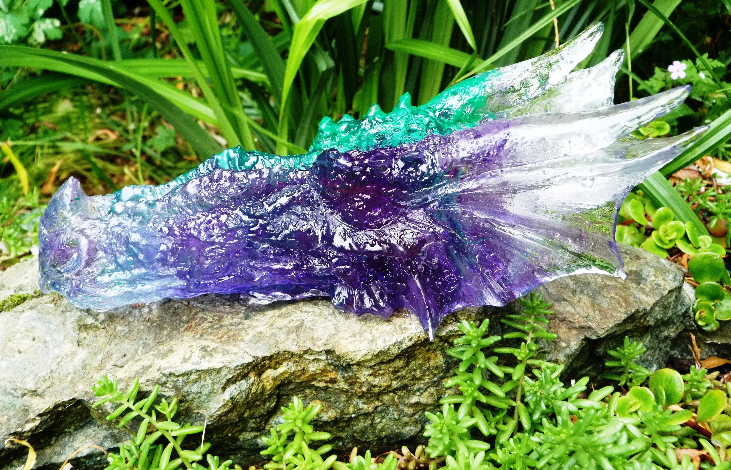 mystical dragon head resin dragon head dragon ornament