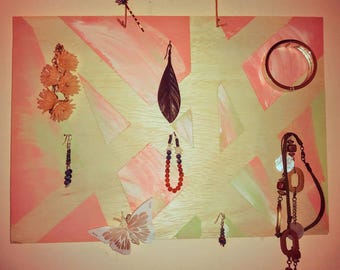 Jewelry Display, display, wall display, earring holder