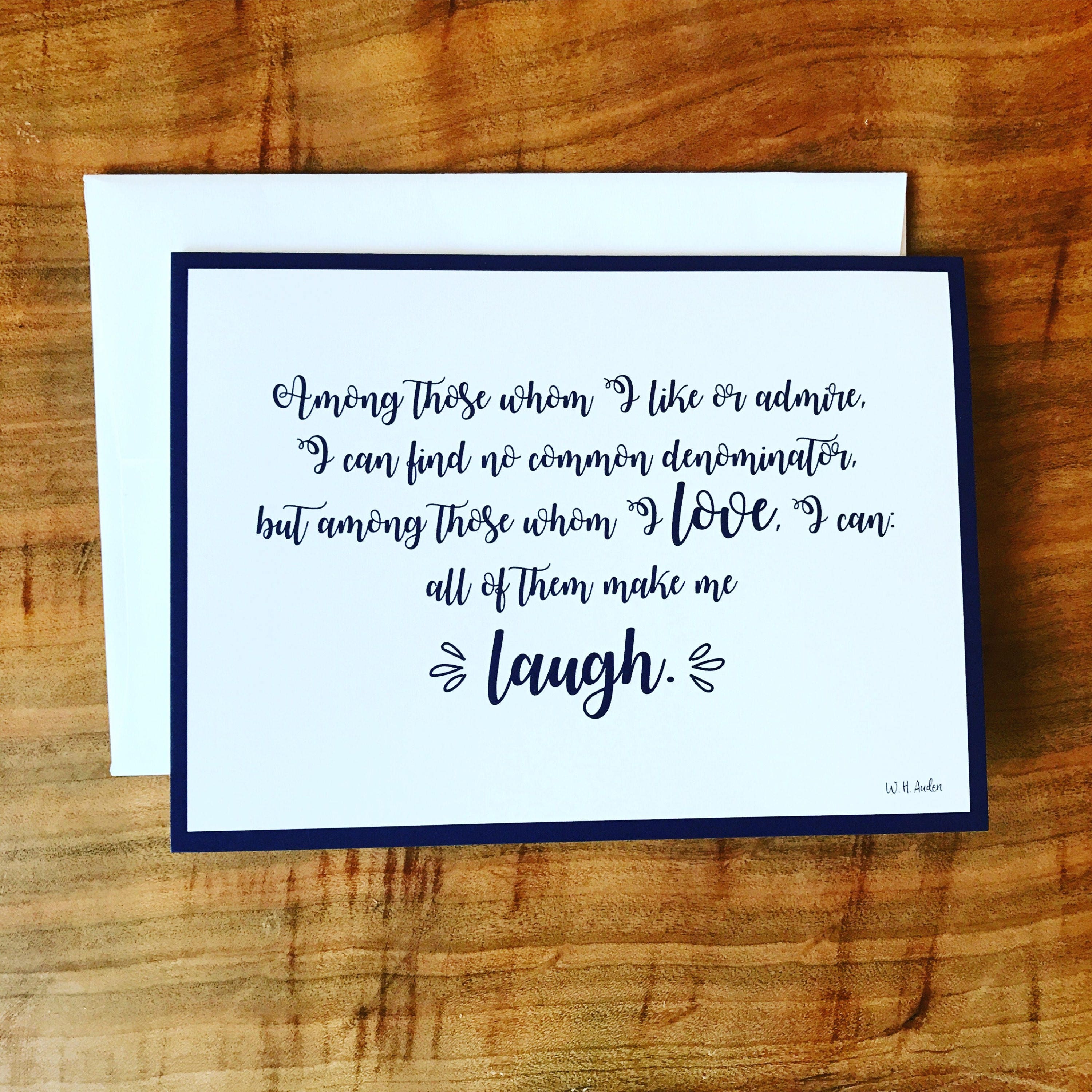Pack of 5 Quote Stationery