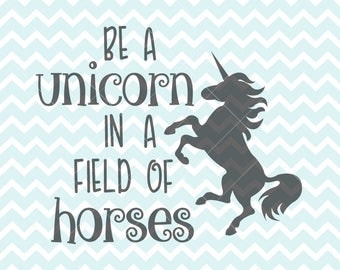 It is a photo of Striking Be a Unicorn in a Field of Horses Free Printable This is an image of Striking Be a Unicorn in a Field of Horses Free Printable