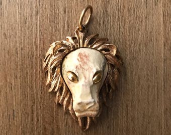 Lion Face Pendant