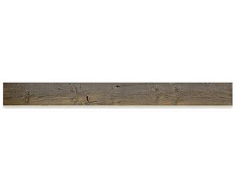 4' Shiplap Board Milled from Reclaimed Snow Fence Wood - Cheyenne Finish