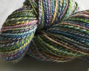 Handspun superwash BFL knitting yarn
