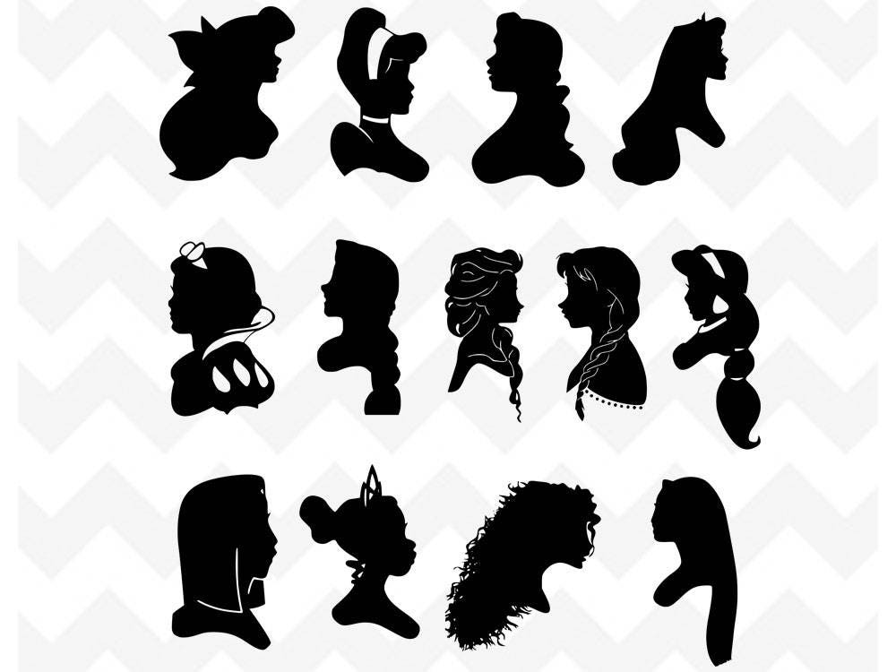 Free Free 234 Princess Silhouette Svg Free SVG PNG EPS DXF File
