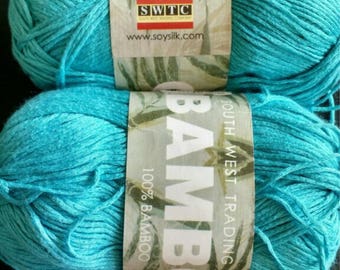 2 skeins South West Trading Company Bamboo