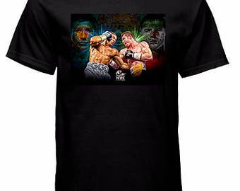 Saul Canelo Alvarez vs Gennady Triple G Golovkin Title Fight Boxing