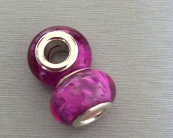 beaded purple bright "Checkerboard" pattern