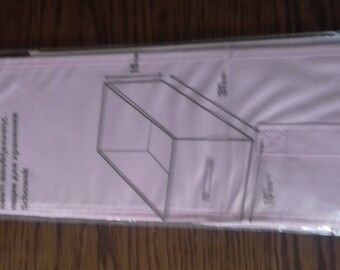 Pink storage basket or decoration
