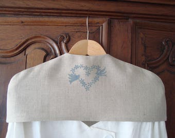 Cover for hanger and protective clothing