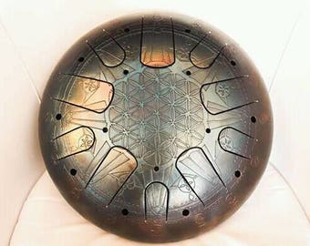 Vajra drum "Golden Life Tree"