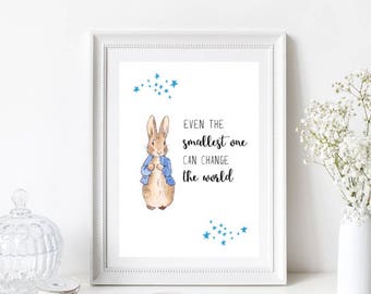 peter rabbit quote etsy