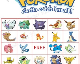 Pokemon Bingo