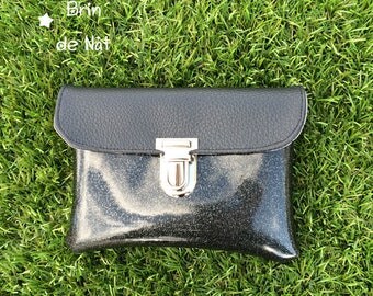 Faux phone pouch