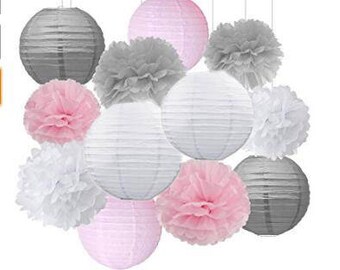 Biedermann & Sons Baby Shower Birthday 1 a 21 Candele pilastro Pink